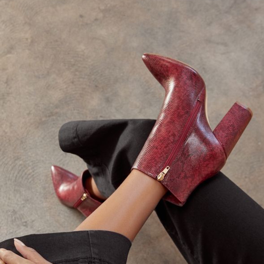 Rosamund Block Heeled Bootie